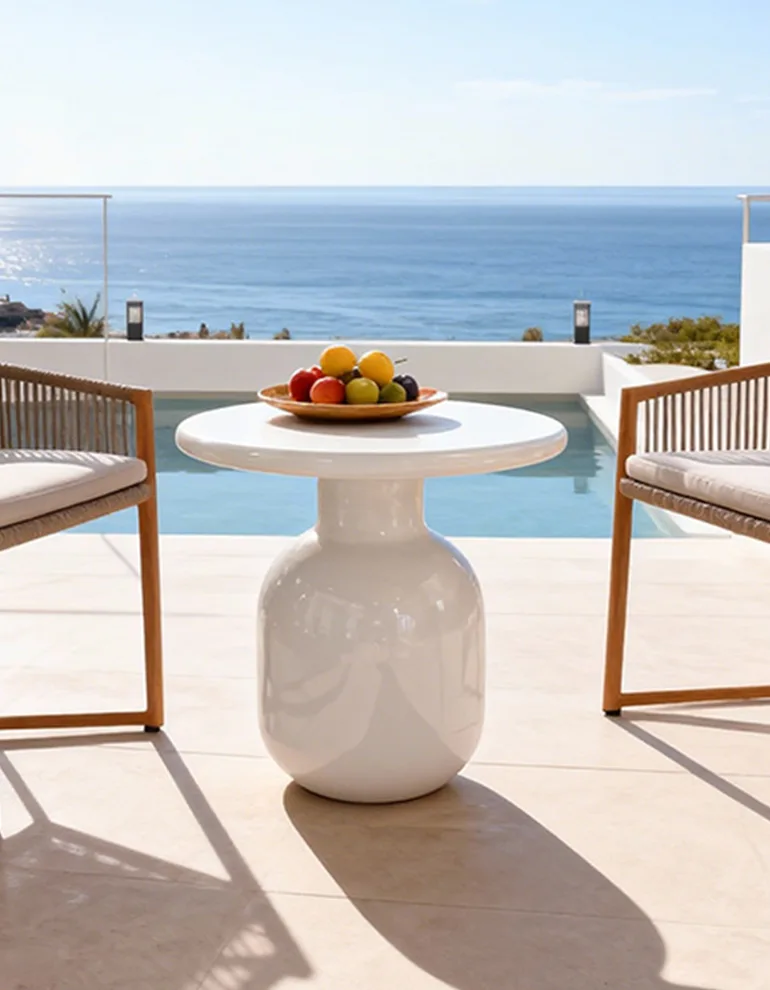 Table en fibre de verre