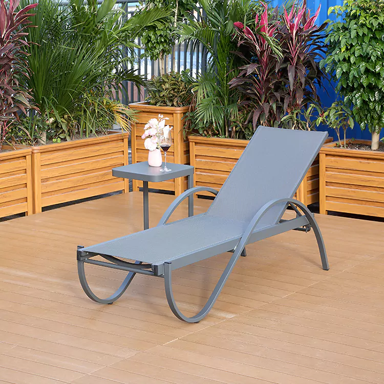 Commercial Outdoor Sun Lounger for Hotel and Resort