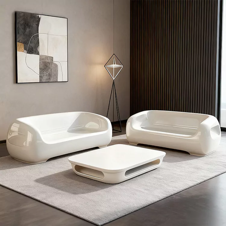Canapé d'intérieur extérieur design haut de gamme en FRP